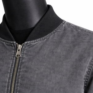 <b>Men</b> <b>Lightweight</b> Bomber <b>Jacket</b> Stand Collar Zip Up Casual Windbreaker <b>Jacket</b> Soft Fabric Ribbed Cuffs Everyday Fashion Outerwear - Product Image 6