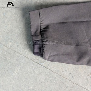 Superior Quality Men's 100% Cotton Half <b>Zip</b> Sweatshirt Durable Sustainable Pullover with Stand Collar and Embroidery for Winter - Product Image 3