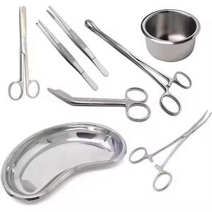 Kit de Instrumentos Dentales Manuales Reutilizables de Acero Inoxidable: Alicates, Pinzas, Gallipot y Bandeja Renal, 8 Piezas, de Dentavex - Product Image 6