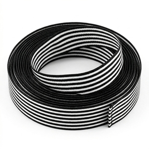 Cinta de Grosgrain de Doble Tono con Rayas de 25 mm de Neelkamal Industries, Cinta Acanalada para Accesorios de Ropa, Manualidades y Embalaje de Regalos - Product Image 1