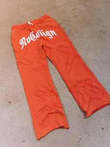 Ensemble de survêtement pour homme à capuche, coupe ample, patchwork délavé, logo personnalisé, style streetwear, pantalon droit, sweat-shirt - Product Image 3