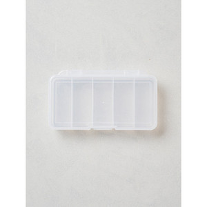 กล่องเก็บยาสี่เหลี่ยมผืนผ้า5ช่องแบบญี่ปุ่น - Product Image 1