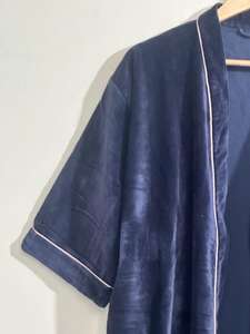 Robe kimono en velours, peignoir doux et moelleux, robe de spa de luxe, vêtements de détente confortables pour l'hiver - Product Image 2