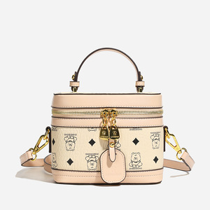 European American Retro Box <b>Handbag</b> <b>Medium</b> PU Women Crossbody Bag Fashion Accessory - Product Image 6