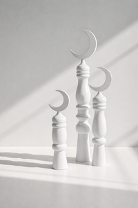 Artículo de regalo para Ramadán, decoración para regalos del Eid, decoración religiosa de madera, decoración árabe para el hogar, decoración minimalista de madera, decoración artesanal de primera calidad - Product Image 2