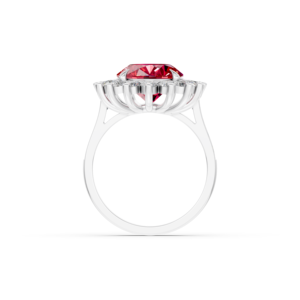 Anillo de Plata 925 con Diamante de Laboratorio para Mujer, Certificado IGI, RJC, ODM, OEM, Fabricante Ético, Venta al Por Mayor E201287 - Product Image 6