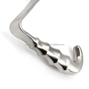 ชุดเครื่องมือผ่าตัดแบบใช้ซ้ำได้ Davidson Scapula Retractor ทำจากเหล็กกล้าไร้สนิมสำหรับศัลยกรรมกระดูกและข้อ บริเวณอก  พร้อมใบมีดแบบมีรูเจาะและตะขอเกี่ยว - Product Image 5
