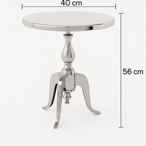 Mesa Auxiliar Metálica con Detalles de Unicornio, Mesa Moderna para Sala de Estar, Dormitorio, Sofá, Cama, Estilo Europeo, Plegable - Product Image 2