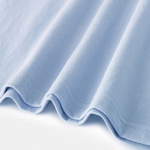 ผ้าคุณภาพสูง บริการ OEM ผู้ผลิตเสื้อยืดทรงปกติ คอกลม ผ้าฝ้าย 100% เสื้อผ้าผู้ชายสไตล์สตรีทแวร์ โลโก้สั่งทำได้ - Product Image 5