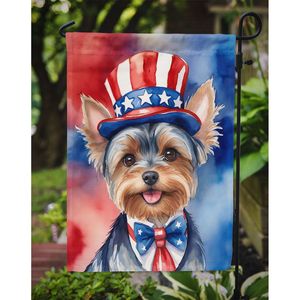 Yorkshire Terrier Patriotic American <b>Garden</b> <b>Flag</b> Multicolor Mailbox <b>Flag</b> Decorative Yard Banner for Patio Artwork Flower Beds - Product Image 3