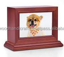 Hot Selling Wooden Urn Box For Pet <b>Ashes</b> Wood Cremation Urns For Cat and <b>Dog</b> <b>Ashes</b> Rosewood Urns At low price - Product Image 3