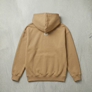 Sweat-shirt à capuche coupe oversize en polaire, couleur unie, avec poche avant, idéal pour l'automne - Product Image 3