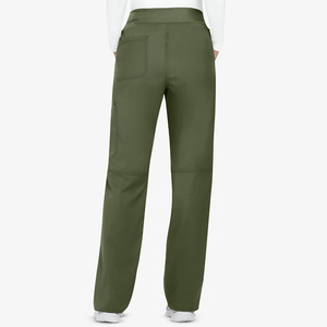 Custom Lightweight Polyester Rayon Spandex Stretchable Elastic Waist Breathable Comfortable Hospital Medical Uniforms Women's - Product Image 4