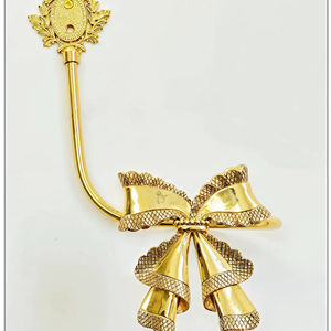 Crochet de rideau élégant en forme de nœud, idéal pour la décoration de chambres, de salles d'hôtes et d'espaces événementiels, organisateur décoratif pratique en provenance d'Inde - Product Image 1