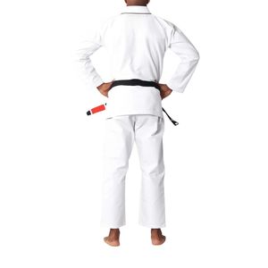 ชุดคาราเต้สีขาว ชุดฝึกศิลปะการต่อสู้ ผ้าฝ้าย เย็บเสริมความแข็งแรง ชุดบีเจเจระดับมืออาชีพ - Product Image 2