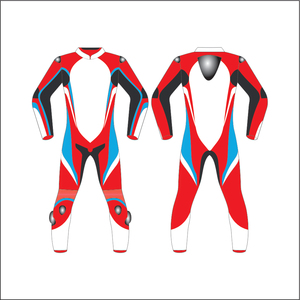 Men Full Sleeve Motorcycle Racing <b>Suit</b> <b>Red</b> Blue White Sublimation Print Quick Dry Spandex Nylon All Seasons Wear - Product Image 6