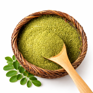 Poudre de feuilles de Moringa de haute qualité, 100% pure, super-aliment vert en poudre pour thé, smoothies, capsules, vente en gros, export, fournisseur - Product Image 1