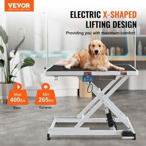 50\" Electric <b>Dog</b> Grooming <b>Table</b> Heavy Duty Anti-Slip Height Adjustable <b>Dog</b> Grooming Station for Large <b>Dogs</b> Pet Grooming - Product Image 2