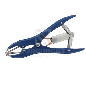 Applicateur d'anneaux de castration vétérinaire en acier inoxydable pour bétail, équipement animal, OEM personnalisé, Chirurgical CE - Product Image 3