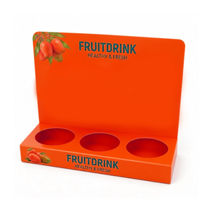 Exhibidor Promocional de Botellas de Bebidas de PVC Personalizado, Ecológico, Fácil Instalación, Color y Tamaño Personalizables para Supermercados - Product Image 1