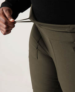 Legging personnalisé en spandex/nylon pour entraînement de gym, yoga, pêche, hanche, contrôle du ventre, taille haute, sans couture, scrunch - Product Image 1