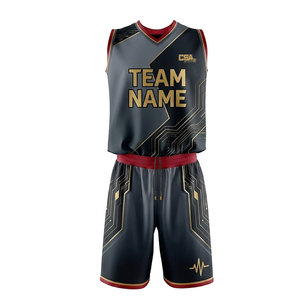 Ensemble d'uniformes de volley-ball personnalisés, vêtements de sport haut de gamme, maillot et short en tissu respirant pour les matchs de compétition - Product Image 1