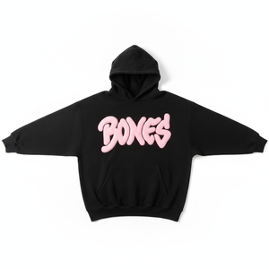 Sudadera con Capucha Premium para Hombre, Estilo Oversize, Negra, de Algodón French Terry, con Logotipo Frontal y Bolsillo, Diseño Urbano - Product Image 1