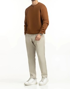 เสื้อสเวตเชิ้ตผู้ชายสำหรับฤดูหนาว ผ้าโพลีเอสเตอร์/คอตตอนฟลีซ 280 กรัม ระบายอากาศได้ดี รับสกรีนโลโก้ สตรีทแวร์ ราคาโรงงาน ขายส่ง รับผลิตแบบ OEM - Product Image 2