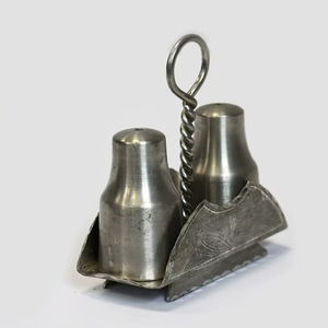 Ensemble de salières et poivrières en acier inoxydable de haute qualité pour la cuisine à domicile, les restaurants et les fournitures de restauration - Product Image 1