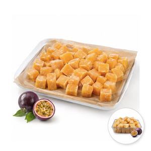 Fábrica en Vietnam, Calidad Superior, Producto Más Vendido, Precio Competitivo, Cubos de Fruta de la Pasión Congelados IQF, Empacados en Bolsa de 2 kg - Product Image 2