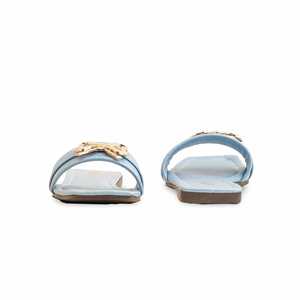 Pantoufles de sport décontractées bleu ciel pour femmes modèle CL1970 - Product Image 2