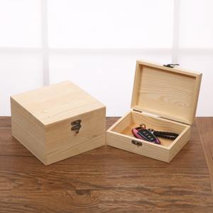 Boîte de rangement pour bijoux multifonctionnelle en bois de pin classique artisanale avec capacité personnalisable - Product Image 4