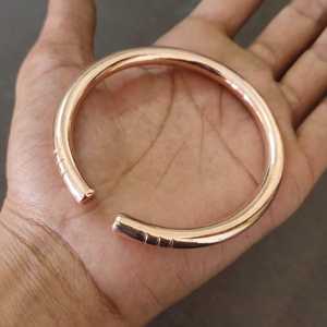 Pulsera Magnética de Cobre Hecha a Mano, Cobre Puro Unisex, Tradicional, Moderna, Antigua, Pulida a Mano, Natural, Personalizada, Obra de Arte - Product Image 3