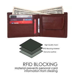 Luxury <b>Men's</b> Functional Fashion <b>Leather</b> Excellent Popular Genuine <b>Leather</b> Travel Minimalist High Quality <b>Soft</b> <b>Leather</b> <b>Wallet</b> - Product Image 3