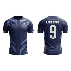 Maillots et uniformes de football pour hommes personnalisés OEM, best-sellers, imprimés par sublimation, respirants, extensibles, 100% polyester - Product Image 2