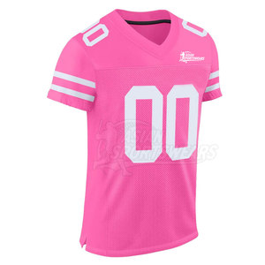 Jersey americano hecho en Pakistán, confeccionado con tela de poliéster de alta calidad, adecuado para entrenamiento y partidos. - Product Image 4