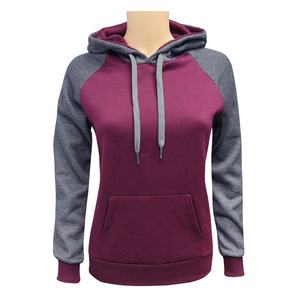 Sudadera con Capucha Personalizada de Fabricante, Informal, 400 Gsm, 100% Algodón Orgánico, Cuello Redondo, Sudadera con Bolsillo Tipo Canguro para Mujer - Product Image 5