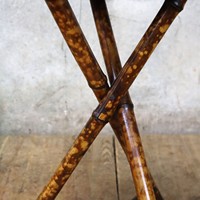 Table d'appoint en bambou artisanale |   Table d'appoint en bois naturel en gros