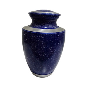 Vente en gros d'urne de crémation d'adulte de haute qualité, d'urne d'adulte de conception américaine, de célébration d'enterrement bleu clair, d'urne d'adulte professionnelle - Product Image 3