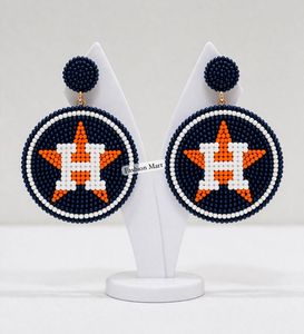 Pendientes Personalizados Hechos a Mano con Cuentas, Inspirados en los Astros, para el Día del Partido, Joyería al por Mayor - Product Image 2