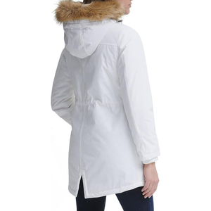 Parka en coton pour femme, veste en polaire, manteau d'hiver épais avec col en fourrure amovible, veste chaude pour femme, marque personnalisée - Product Image 3