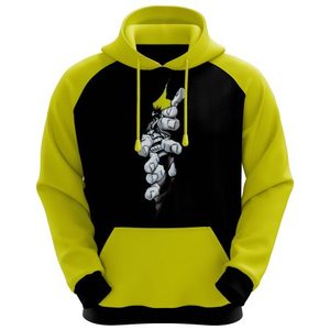 Sudaderas con capucha personalizadas de algodón grueso con estampado 3D para hombre, estilo urbano, unisex - Product Image 5