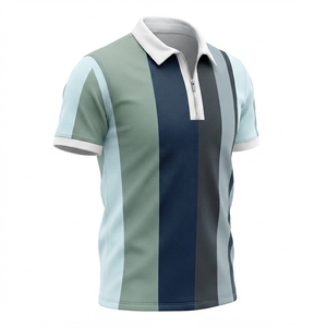 Uniformes Corporativos Deportivos de Golf Personalizados OEM, Tejidos con Algodón y Poliéster, Transpirables, Antiarrugas, con Bolsillo, Impresos por Transferencia de Calor - Product Image 3