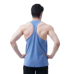 Camiseta sin Mangas para Hombre, Ligera, de Moda, Antiarrugas, Transpirable, Cómoda, 100% Algodón, Ecológica, Cuello Redondo - Product Image 3