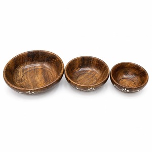 Export Quality <b>Small</b> Wooden Bowl Handmade Natural Wood Dish <b>For</b> Snacks Nuts Spices Desserts And Home Decor <b>for</b> <b>Sale</b> - Product Image 3