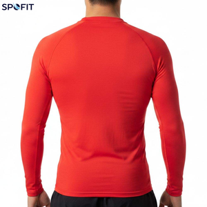 Camiseta de natación de manga larga transpirable para niños, de secado rápido, sin costuras, unisex, para adultos, blanca y negra, con estampado sublimado. - Product Image 4