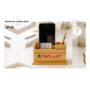 OfficePro Promotional Wooden Stand with Printing for Thanksgiving & Christmas - Product Image 5