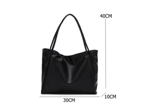 Nouveau sac fourre-tout en cuir véritable pour femme, grande capacité, sac à main de créateur en cuir pour femme, commande en gros - Product Image 5