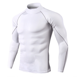 Wholesale Unisex Compression Shirts <b>Long</b> <b>Sleeve</b> Rash Guard Athletic <b>Base</b> <b>Layer</b> Undershirt Breathable Quick Dry Sports Workout - Product Image 3