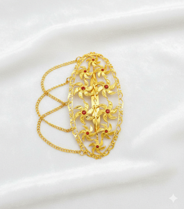 MOLL JEWELLERS Bijoux Vintage Plaqué Or en Alliage Faits Main Écologiques Étanche Élégants Tendance Mini Animaux Paillettes Fleurs Pompon - Product Image 3